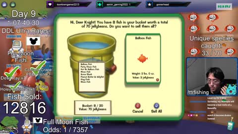 Clefairy Dance finally works, HE GOT THE FULL MOON FISH!