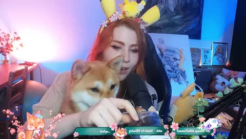 Schmatz richtig drauf rum! Es gibt Hase!