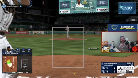 Thumbnail image for RANDY AROZARENA DEEEEEEEEEP to left field...