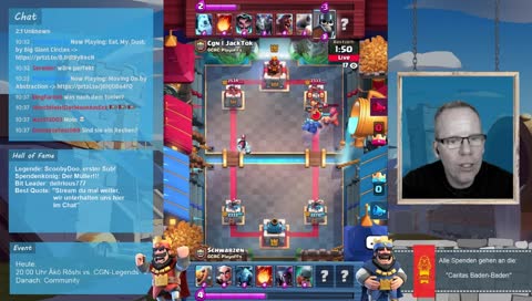 Heute:
Ladder: Die Reise geht weiter!
Die Richtung ist unklar.
