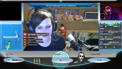 [TALK] [SongRequest] [AUSTRIA] elektronische Musik usw.... ein bisschen Quatschen mit der GurkenQueen_