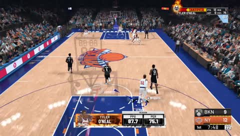 Pure Postscorer grind to 96 OVR [GER/ENG/PS4] New York Knicks