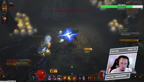 [DE/EN] Diablo3 DH HC Experiment Teil 2 !experiment !sr !support !com !booknox