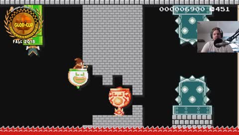 [DE/GER] Super Mario Maker: GLOD-Cup Fall 2018! Mit Erfolg Letzter werden :D || !glodcup !mycommands