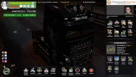 Euro Truck Simulator 2 Hoffentlich bleibt meine Stoßstange sauber [720p|60fps]