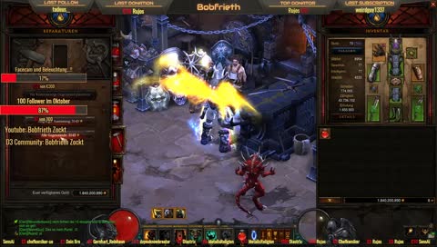 Let's Stream - Diablo 3 - S15 - HC Barbar - hcOtto braucht neues zeug... :D