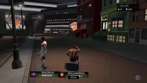 Pure Postscorer grind to 96 OVR [GER/ENG/PS4] New York Knicks