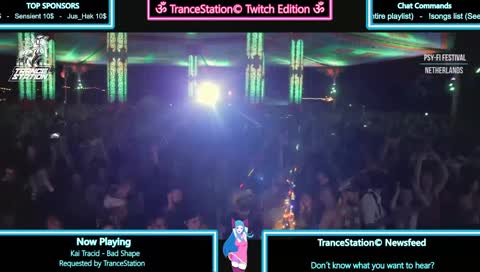 ॐ TranceStation© Twitch Edition ॐ Earn Refereum! If you´re a DJ you can promote your stream here (See channel information)