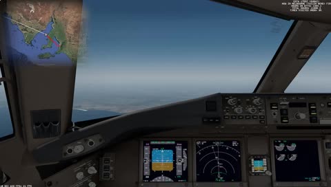 Adelaide to Dubai | UAE441 | B77W (PMDG) | AuScene YPAD - FlyTampa OMDB | P3D v4.3 | plan @ http://7b7.co/plan.pdf