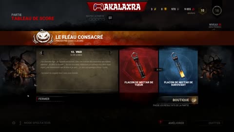 Startégie et peur entre copain 