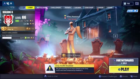 Solo! 25/50 follower goal!