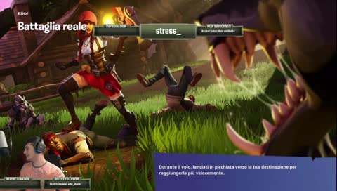 Iniziamo con Fortnite e poi super Mario party!