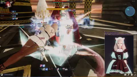 마비노기 영웅전 망창 순회 마이크고쳤다!
マビノギ英雄伝　レイド