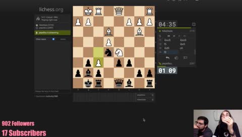 Learning chess with kuartillo on lichess.org