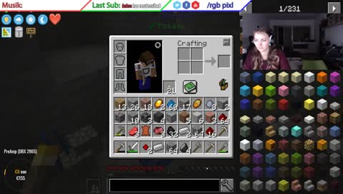 Sonja lernt Minecraft