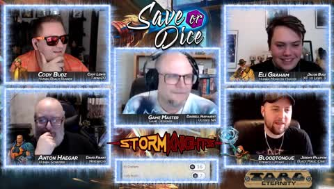 Save or Dice - Storm Knights - Hang with your favorite Youtubers