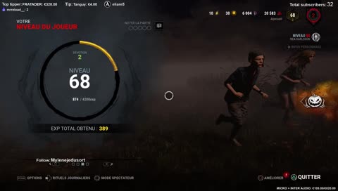 Training survivant/killer - Rang 1