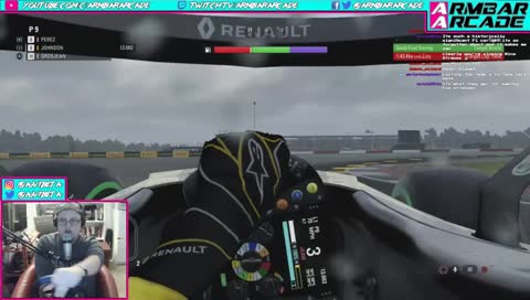 [HOT RACECAR NIGHTS] F1 2018 Career Mode Part 10: GREY BRITAIN! [British GP]