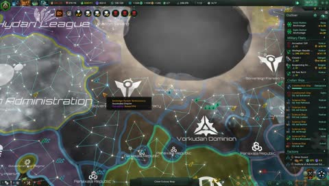 Stellaris (Modded) with discord friends
