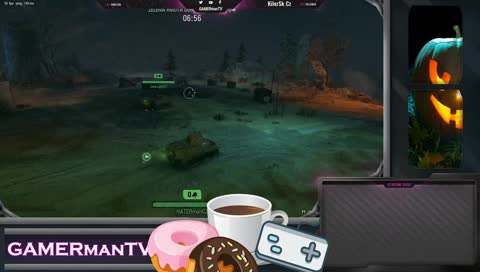 World of Tanks | CZ/SK | #6 | GAMERmanTV | LIVE | Sbírám zelenou hmotu | YouTube 5000 SUBS HYPE!