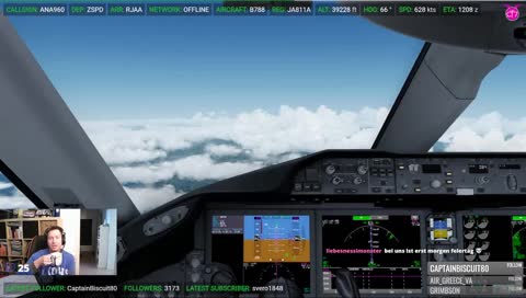 PREPAR3D [GER/ENG] // Good morning everyone! Flying ANA from Shanghai to Narita :)