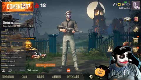 NOCHE HALLOWEN | Pubg Mobile y La llamada de Cthulhu | Lanzamiento #STREAMLOOTS | DIRECTO EN ESPAÑOL