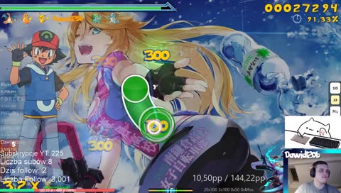 [PL] Bongo cat  wita was! Plan na dziś: Wbić 2200pp później może ets2 :D