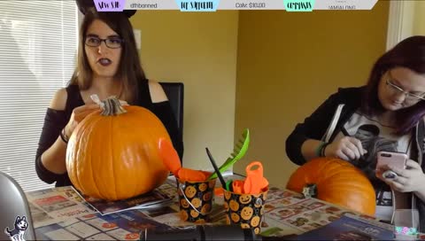 🎃 🎃 HAPPY HALLOWEEN! 🎃 🎃 Pumpkin Carving w/ Floor Mod