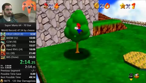 [N64] 70 Star for 49 