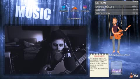 Halloween Stream with Music 🎸 Singing, Looping & Playing Guitar 🎸