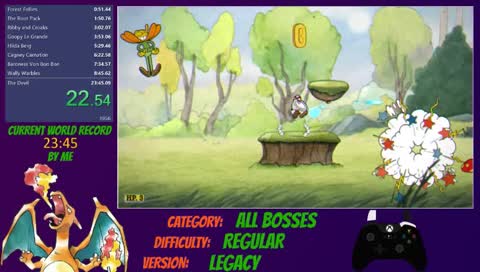 All Bosses Speedruns (Regular, Legacy) - World Record attempts