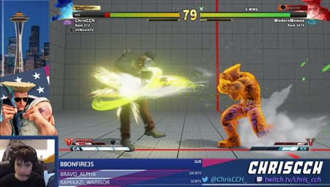 Grandmaster Guile/Sakura but not today it's G time 