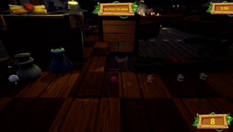 Pixel getting trapped by a small corner.