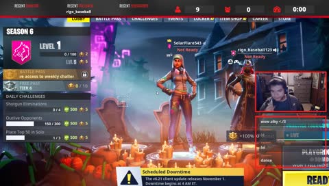 Welcome to the stream