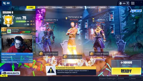 Pro Scrims! Happy Halloween!