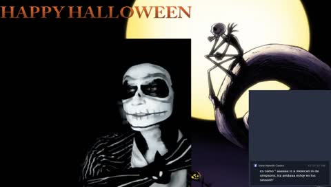 Happy Halloween from Jack Skellington