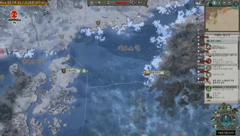 [토탈워] SFO 다크엘프(헬레브론) - 카오스 5배, 전광석화 x / 전설 - 매우어려움 / 