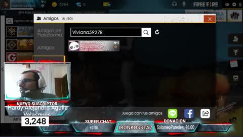 [🔴DIRECTO]💥FREE FIRE ESTRENANDO PARTNER YT. CON SUBS 💥 01.11.2018