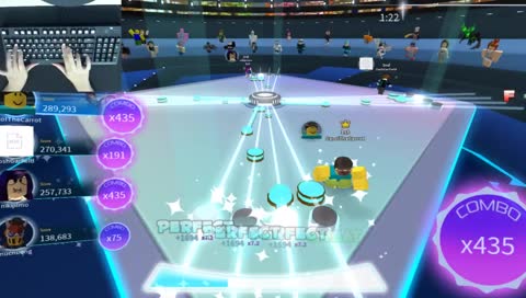 Osu!mania version roblox :v