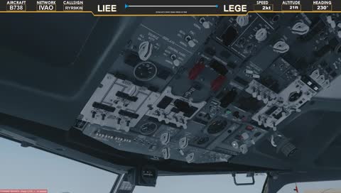 [P3D V4.3] Ryanair I Cagliari (LIEE) - Girona (LEGE) I B738 IVAO