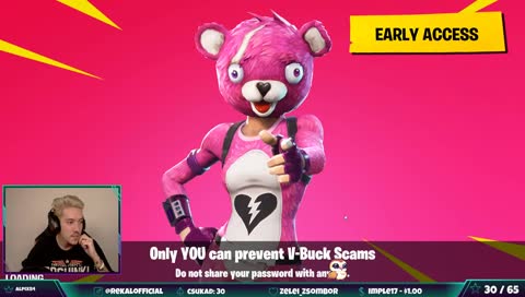 ⭐ NÉZŐI FORTNITE ⭐ 🏆 ÚJ EMOTE : 65 SUB 🏆 !menetrend !sub !giveaway !video !kozosgame