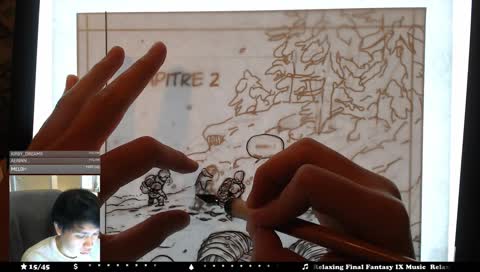 0/183 Let's start inking TALLI vol.2 !!!