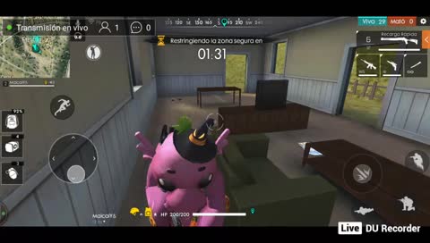 probando el nuevo modo de juego
