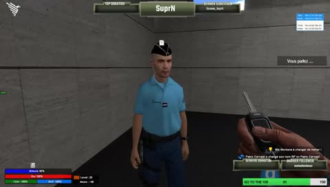 [FR/PC] AVOIR DES STAGIAIRES C'EST DROLE MAIS PAS TROP EN GENDARMERIE + GO TO THE 100 FOLLOWERS