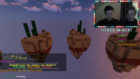 Minecraft. Kom gezellig mee kijken en experimenteren ʕ•ᴥ•ʔ met Tiemen & Bent