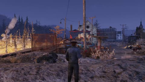 폴아웃76 을 시작한다 쭉쭉쭉쭉~ 언제까지 어깨춤을 추게할꺼야~