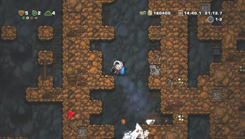 Spelunky runs - no mic cause loud house today