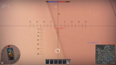 War Thunder [FR] objectif warbond en tank réa