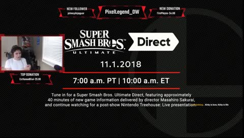 Late Smash Bros Direct Reaction