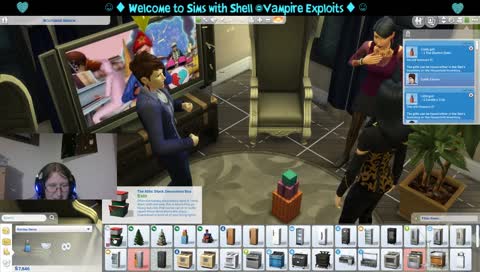 Sims with Shell | Vampire Exploits | !points !commands 